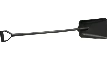 Лопата FBK с большой ручкой (270х340х1330 мм, черный)