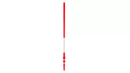 Ручка телескопическая SHI 2950 мм алюминий, красный