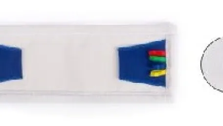 МОП плоский микрофибра 45x17см ушки+кармашки