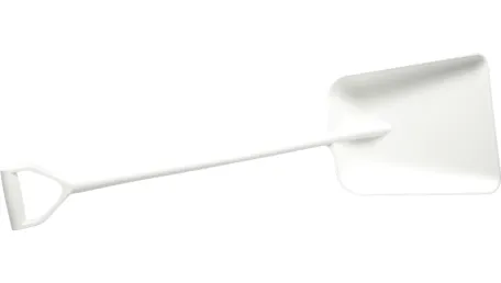 Лопата FBK с короткой ручкой (330x380x1120 мм, белый)