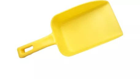 Совок ручной FBK 500 г, (110х150х265 мм, желтый)