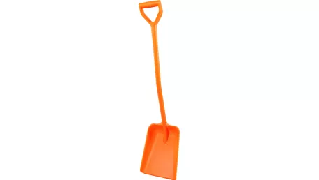 Лопата FBK с короткой ручкой (270x340x1120 мм, оранжевый)