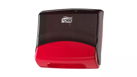 Tork Performance диспенсер для материалов в салфетках (красный)