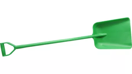 Лопата FBK с большой ручкой (330х380х1330 мм, зеленый)