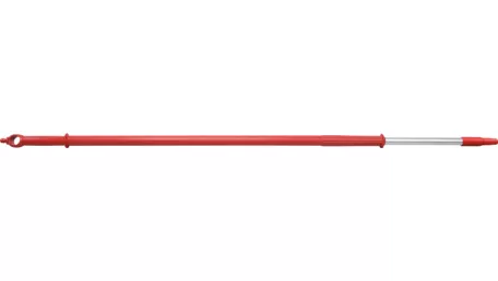 Ручка телескопическая FBK анодированный алюминий с подачей воды (1250/2000х32 мм, красный)