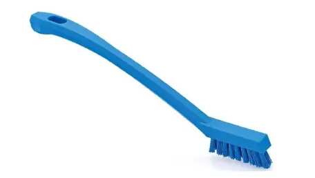 Щетка ручная SHI для чистки мелких деталей 250х15 мм жесткая, белый