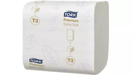 Tork листовая туалетная бумага Premium ультрамягкая (19x11 см, белая)