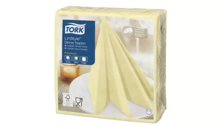 Tork LinStyle салфетки (39х39 см, шампань)