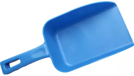 Совок ручной FBK 500 г, (110х150х265 мм, синий)