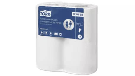 Tork туалетная бумага Advanced в стандартных рулонах (23м, белая)