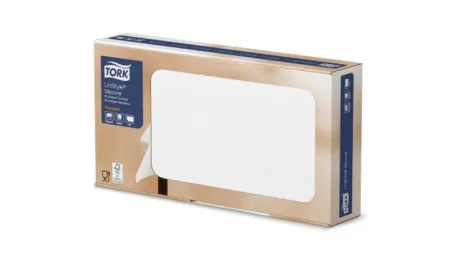 Tork LinStyle скатерти (80х80 см, белые)