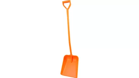 Лопата FBK с большой ручкой (330х380х1330 мм, оранжевый)