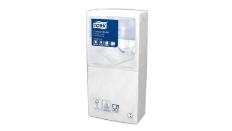 Tork cалфетки (24х24 см, белые, 2 слоя)