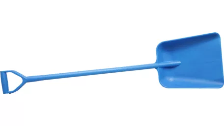 Лопата FBK с большой ручкой (330х380х1330 мм, синий)