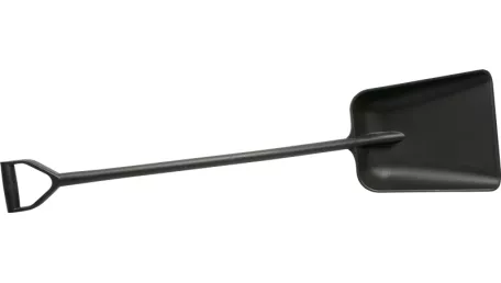 Лопата FBK с большой ручкой (330х380х1330 мм, черный)