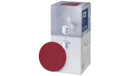 Tork коастер (бордо, круглый край, 9x9 см)