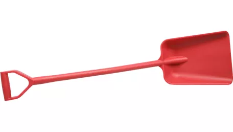 Лопата FBK с короткой ручкой (270x340x1120 мм, красный)